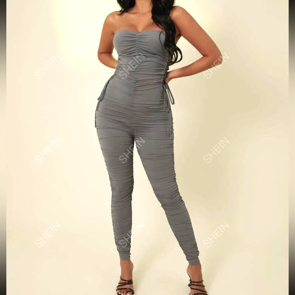 SHEIN Grey Jumpsuit